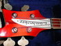 Rickenbacker 4001/4 , Fireglo: Headstock