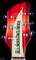 Rickenbacker 660/6 , Fireglo: Headstock
