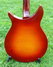 Rickenbacker 325/6 Capri, Autumn Gold: Body - Rear
