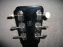 Rickenbacker B/6 LapSteel, Black: Headstock - Rear