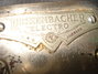 Rickenbacker NS 100/6 LapSteel, Silver: Headstock