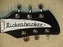 Rickenbacker 360/6 , Jetglo: Headstock