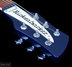Rickenbacker 620/6 , Midnightblue: Close up - Free2