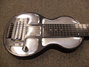 Rickenbacker B/6 LapSteel, Black: Close up - Free2