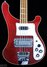 Rickenbacker 4001/4 , Burgundy: Body - Front