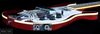 Rickenbacker 4001/4 , Burgundy: Close up - Free2