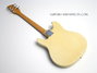 Rickenbacker 430/6 BT, White: Full Instrument - Rear