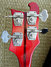 Rickenbacker 4001/4 , Fireglo: Headstock - Rear
