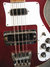 Rickenbacker 4001/4 , Burgundy: Close up - Free2