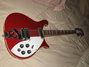 Rickenbacker 620/12 , Ruby: Full Instrument - Front