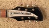 Rickenbacker 325/6 JL, Jetglo: Headstock