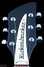 Rickenbacker 360/6 , Jetglo: Headstock