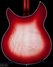 Rickenbacker 360/12 V64, Fireglo: Body - Rear