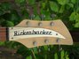 Rickenbacker 400/6 Combo, Black: Headstock