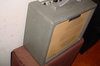 Dec 1955 Rickenbacker M-11/amp , Gray: Body - Rear
