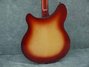 Jun 1987 Rickenbacker 360/6 BH BT, Fireglo: Body - Rear