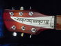 Rickenbacker 360/6 , Fireglo: Headstock
