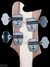 Rickenbacker 4001/4 C64S, Mapleglo: Headstock - Rear