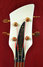 Rickenbacker 2050/4 El Dorado, White: Headstock