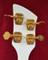 Rickenbacker 2050/4 El Dorado, White: Headstock - Rear