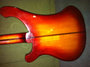 Feb 1975 Rickenbacker 4001/4 , Fireglo: Body - Rear