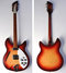 Rickenbacker 330/6 , Fireglo: Full Instrument - Front