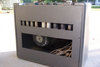 Rickenbacker M-15/amp Refin, Gray: Body - Front