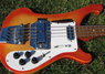 Rickenbacker 1999/4 RoMo, Fireglo: Close up - Free2