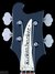Rickenbacker 4001/4 , Jetglo: Headstock
