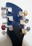 Rickenbacker 620/6 Mod, Azureglo: Headstock - Rear