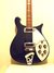 Rickenbacker 620/6 Mod, Azureglo: Neck - Rear