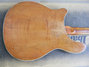 Rickenbacker 4005/4 Mod, Natural: Body - Rear