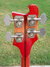 Rickenbacker 4001/4 , Fireglo: Headstock - Rear
