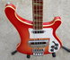 Rickenbacker 4001/4 , Fireglo: Neck - Front