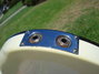 Rickenbacker 4003/4 BH BT, White: Close up - Free