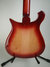 Rickenbacker 660/6 , Fireglo: Body - Rear