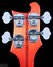 Rickenbacker 4001/4 , Fireglo: Headstock - Rear