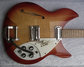 Rickenbacker 1997/6 f hole, Fireglo: Body - Front