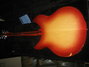 Rickenbacker 1997/6 f hole, Fireglo: Body - Rear