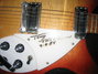 Rickenbacker 1997/6 f hole, Fireglo: Close up - Free2