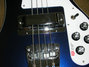 Aug 2010 Rickenbacker 4003/4 , Midnightblue: Body - Rear