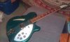 Rickenbacker 360/6 , Turquoise: Full Instrument - Front