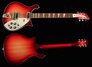 Rickenbacker 620/6 , Fireglo: Full Instrument - Front