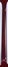Rickenbacker 4001/4 , Burgundy: Neck - Rear