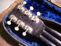 Rickenbacker B/6 LapSteel, Black: Headstock - Rear