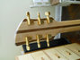 Rickenbacker 700/6 Comstock, Natural: Headstock - Rear