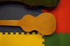 Rickenbacker 59/6 LapSteel, Gray: Full Instrument - Rear