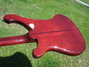 Rickenbacker 4001/4 , Burgundy: Body - Rear
