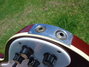 Rickenbacker 4001/4 , Burgundy: Close up - Free2