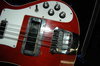 Rickenbacker 4001/4 , Burgundy: Close up - Free2
